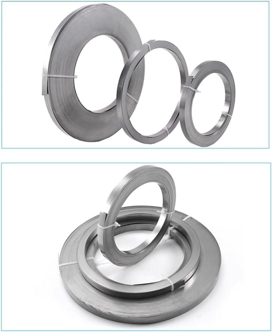 Fil Chauffant Plat en nichrome, Fil en nichrome, Fil Chauffant Plat en nichrome 10 m, 32,8 pi, Largeur 3 mm, for éléments Chauffants(0.3mm x 3mm)