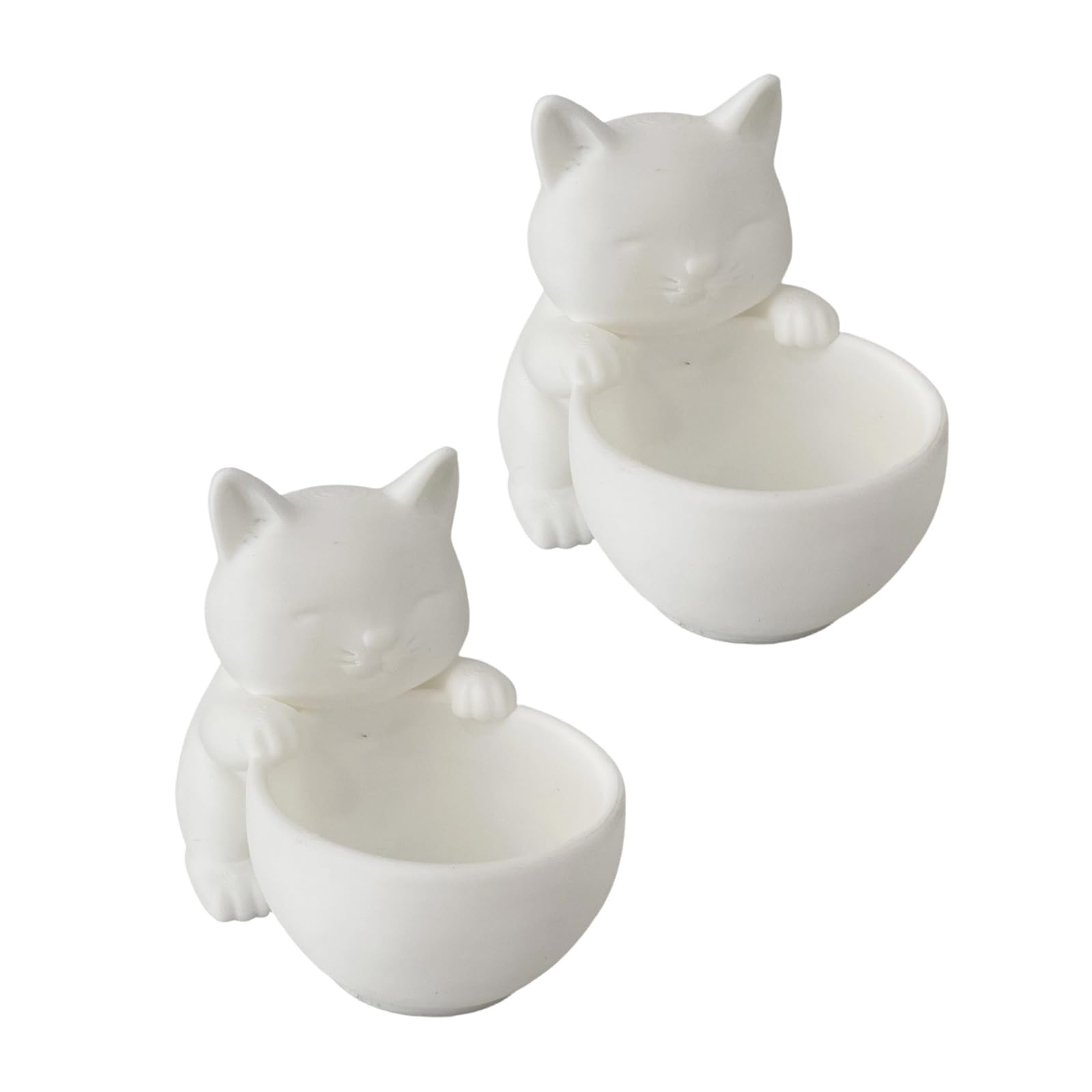 ZBIianxer Fleshy Plant Container Kitten Planter Flowerpot Ornament for Fleshy Plant Cactuses Container for Home Balcony Space Saving Planter