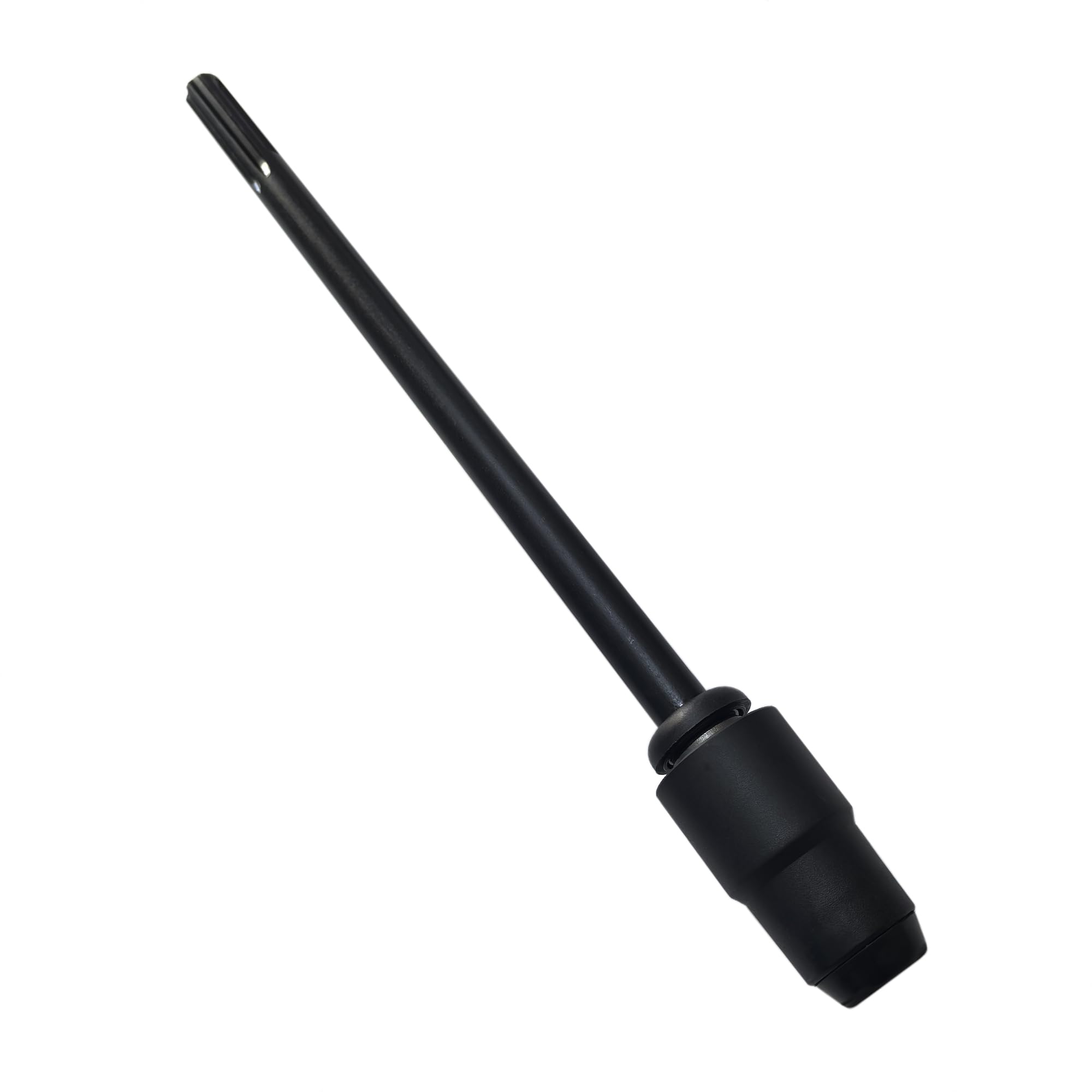 43 cm SDS Max męski na SDS Plus żeński drążek przedłużający z adapterem uchwytu szybkiego wymiany, długość 43 cm, stal stopowa 40Cr, do głębokiego wiercenia i trudno dostępnych przestrzeni
