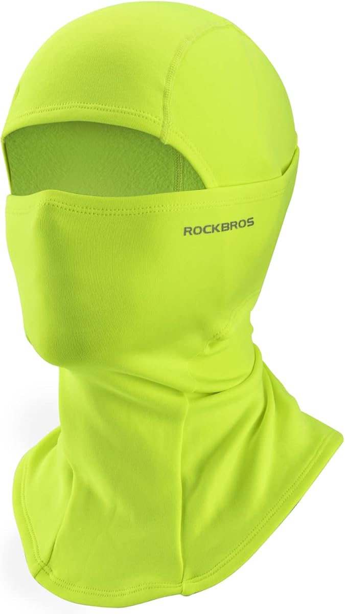 Pasamontañas térmico a prueba de viento, máscara de esquí para hombres y mujeres, ciclismo