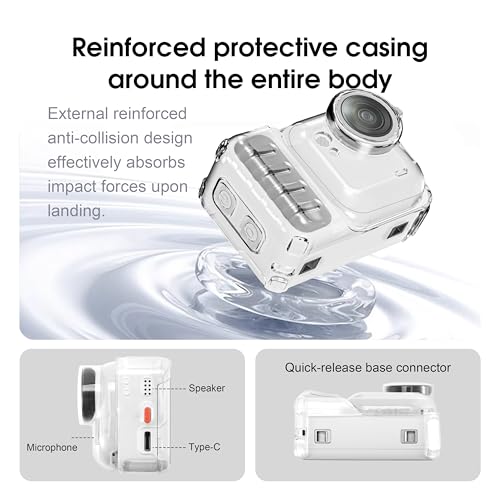 Estuche protector TPU para cámara Insta360 Go Ultra miniatura 3