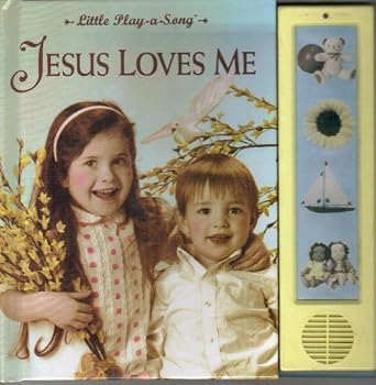 Hardcover Little Play a Song: Jesus Loves Me Book