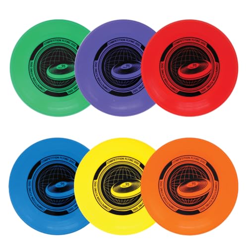 Great Lakes Sports Set of 6 Competition Discs - 95g