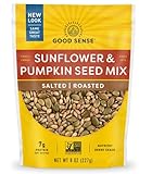 Good Sense Sunflower and Pumpkin Seed Mix, Roasted and Salted, 8-Ounce (Pack of12)