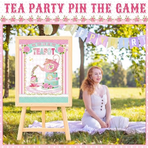 Jeux de thé à épingler pour animations et décorations de fête - 5