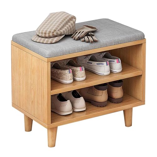Banc de rangement à chaussures compact pour résoudre le manque de place