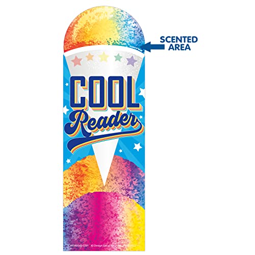 Marques-pages parfumés Snow Cone Cool Reader, lot de 24 pour lecture amusante - 4
