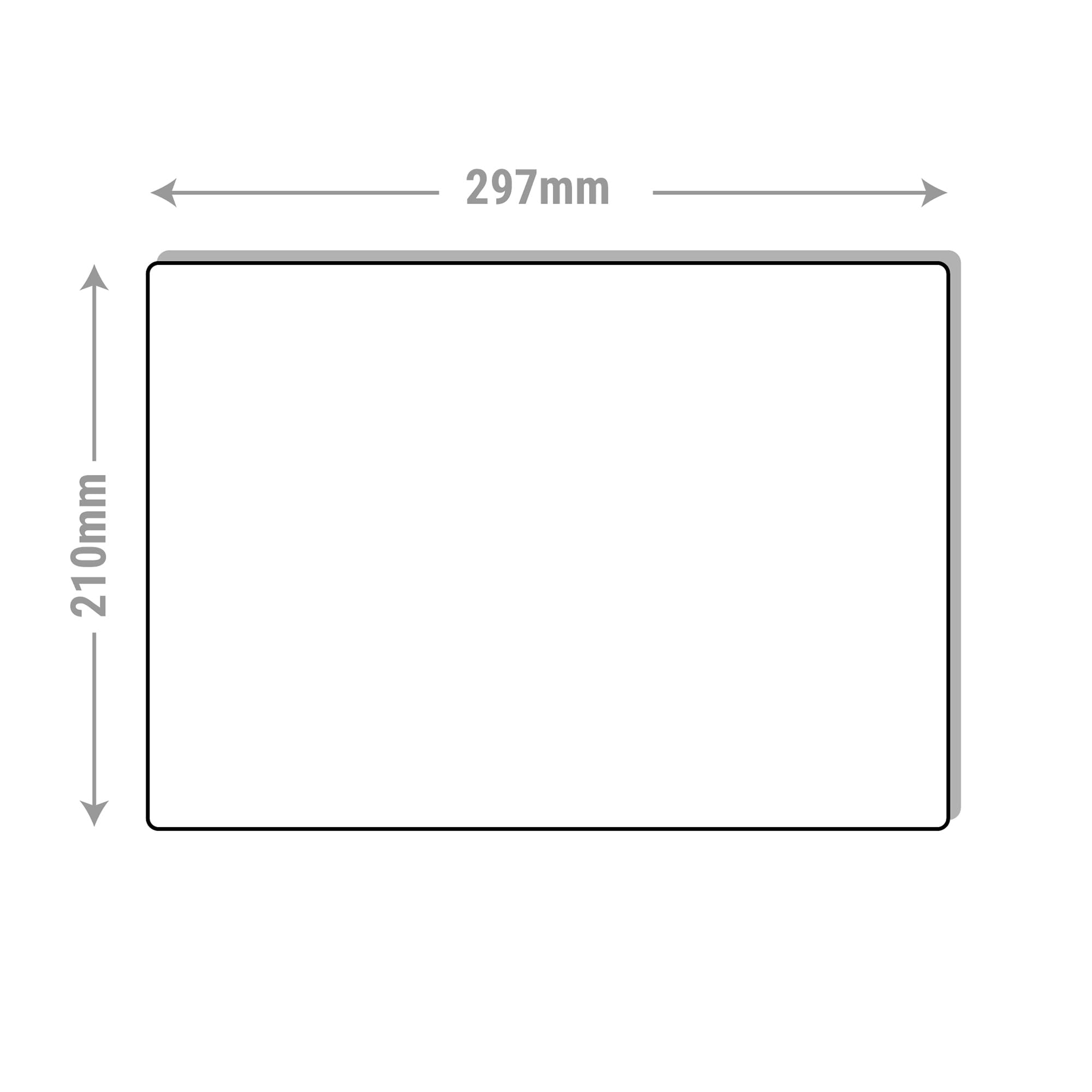 V Safety Electrical cupboard/No unauthorised access/Keep this door locked 210 x 297 mm (A4) - 3mm Aluminium Composite Safety Sign - Image 3