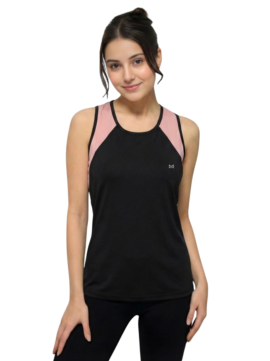 Gym Sleeveless T Shirt for Women, Sports Tank Tops for Women, Yoga Tank, Gym Vest for Women, Gym Workout Wear Women, Polyester Tops for Women (Pack of 1)-image-25