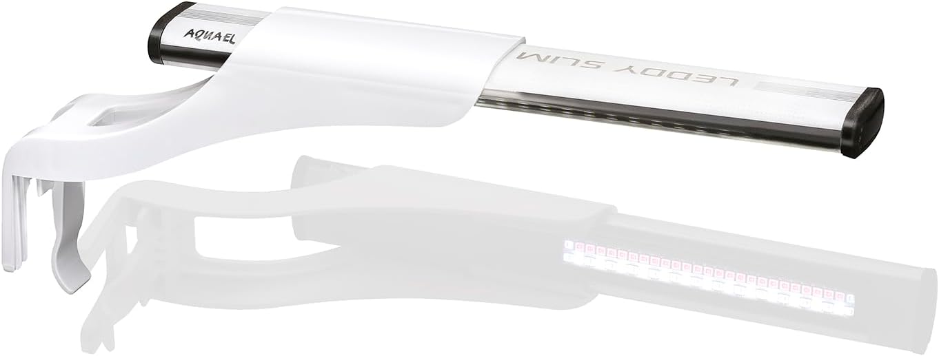 Aquael Leddy Slim Plant Premium Aquarium Light (White, 5W 8"-11.75") 5W 8"-11.75" White