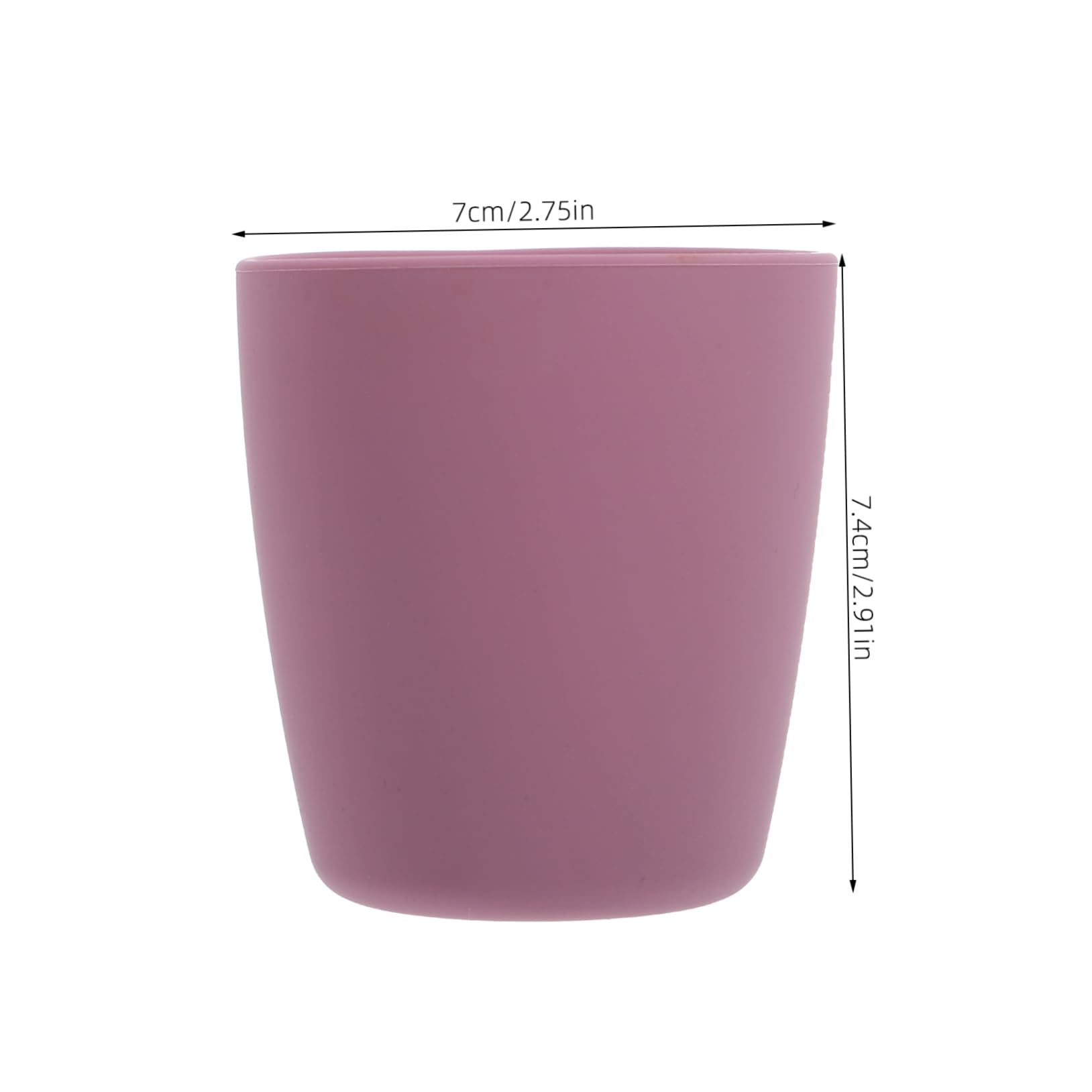 BRIGHTFUFU Boys and Girls Cup Handle Design Silicone Straight Tube for Easy Drinking and Cleaning