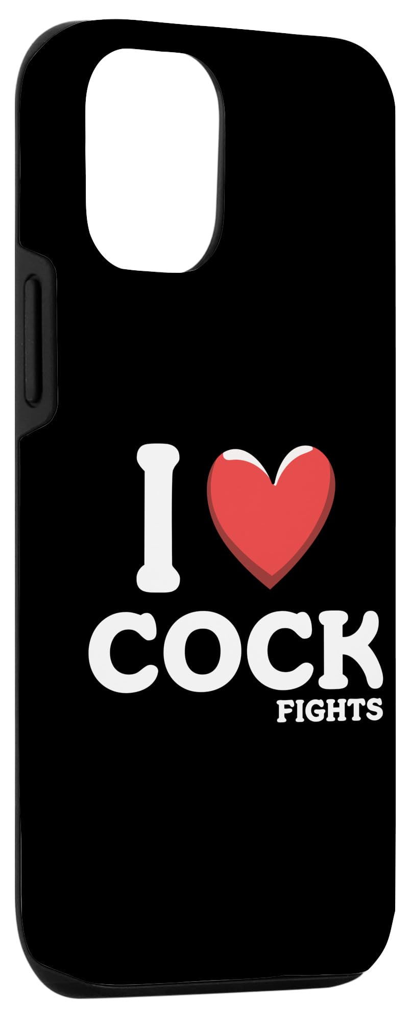 iPhone 15 I Love Cockfights Funny Cockfight Pun Case - Image 3