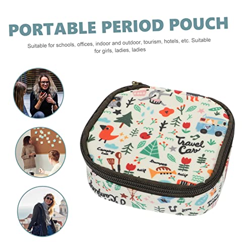 10 Pcs Saco De Armazenamento De Absorvente Higiênico Saco De Armazenamento De Absorvente Interno Sac