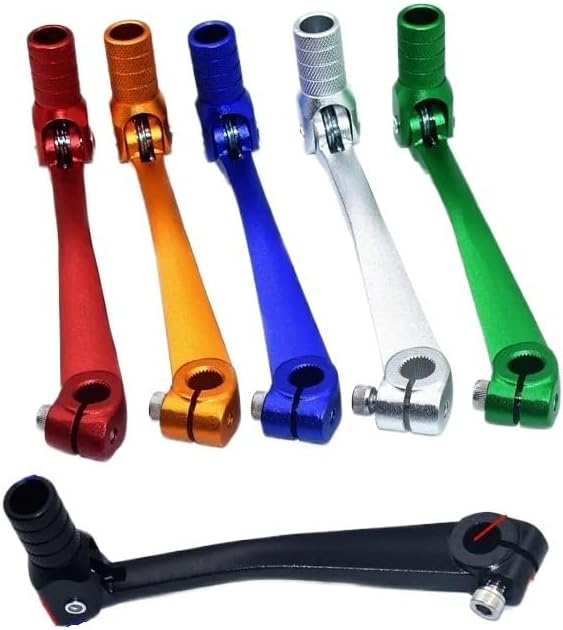 Suitable for Gear Shift Lever Rod Alloy Aluminium 50cc 110cc 250cc Dirt Pit Monkey Bike Motorcycle ATV Quad(Black)