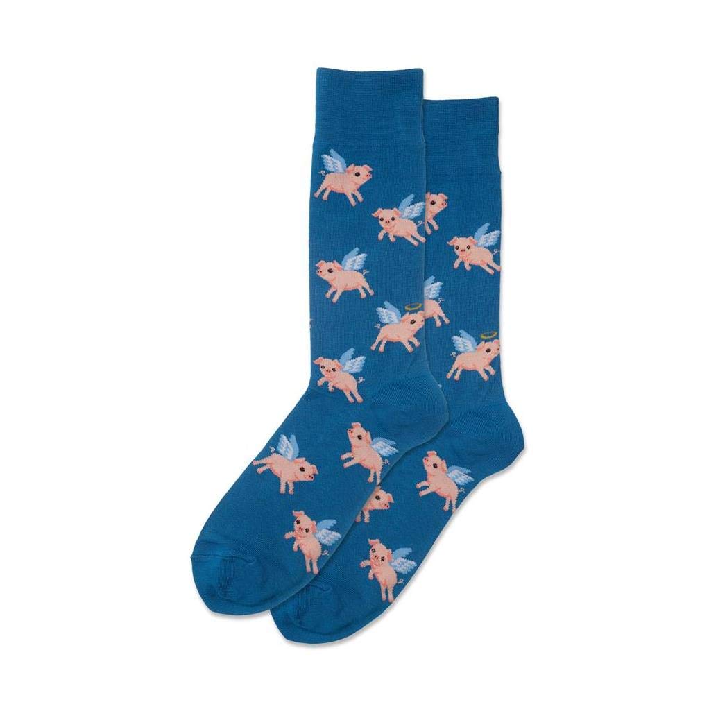 Hotsox Flying Pig Socks 1 Pair