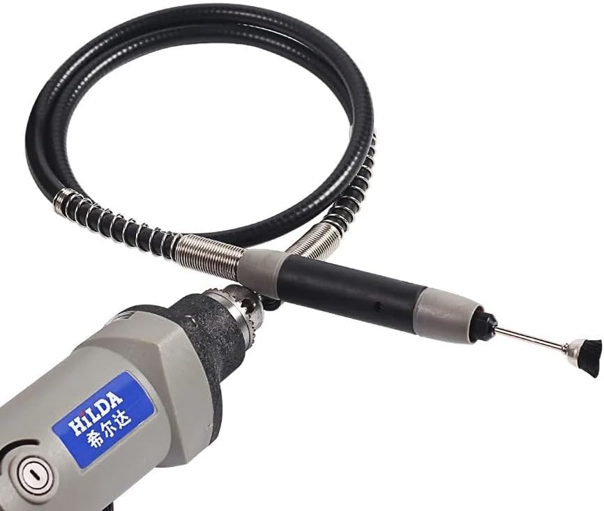 Allsome 110cm Electric Grinding Flexible Shaft Fit for Rotary Grinder Tool for Dremel 400W Rotary Tools