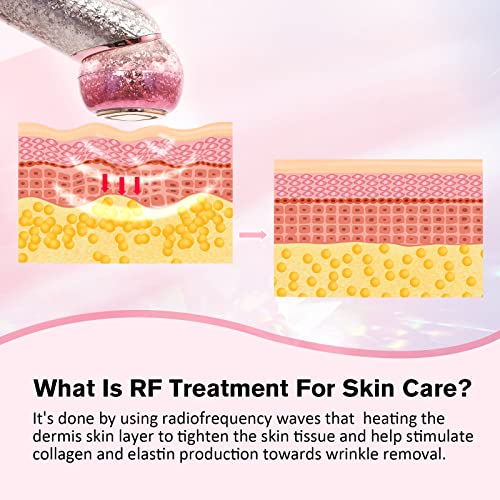 All-In-1 Facial Machine High Frequency Anti-Aging Beauty Device For Skin Rejuvenation Firming Tightening Lifting Light Therapy Face Massager Tool With Cooling Function #TOP3