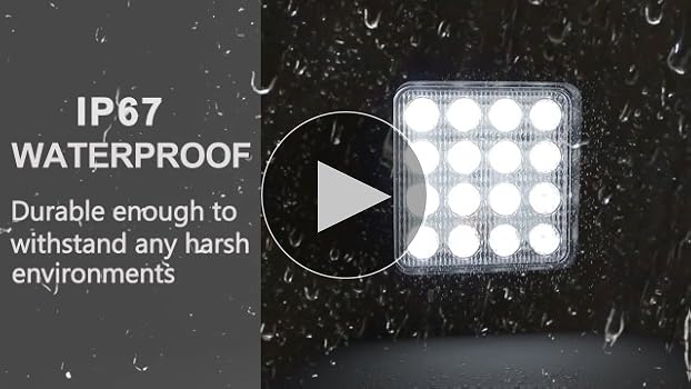 20 Luces LED De Trabajo 4 Pulgadas, 480W, Blanco - Para Camiones, Off-road, SUV, Botes Y Más