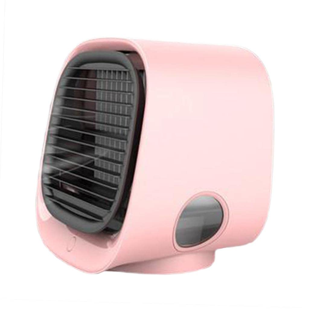 LOSA Portable Evaporative Air Cooler Fan Cooling Air Conditioner Humidifier Pink-image-48