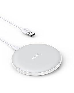 Anker 313 Wireless Charger (Pad), Qi-Certified, 10W Max Fast Charging for Samsung, Compatible with iPhone 16 Plus/15 Plus/... Price In India