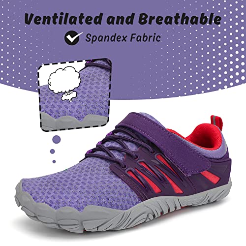 Saguaro Unisex-Child Water Shoes Kids Boys Girls Slip Resistant Barefoot Climbing Hiking Athletic Sneakers Hook And Loop #TOP1