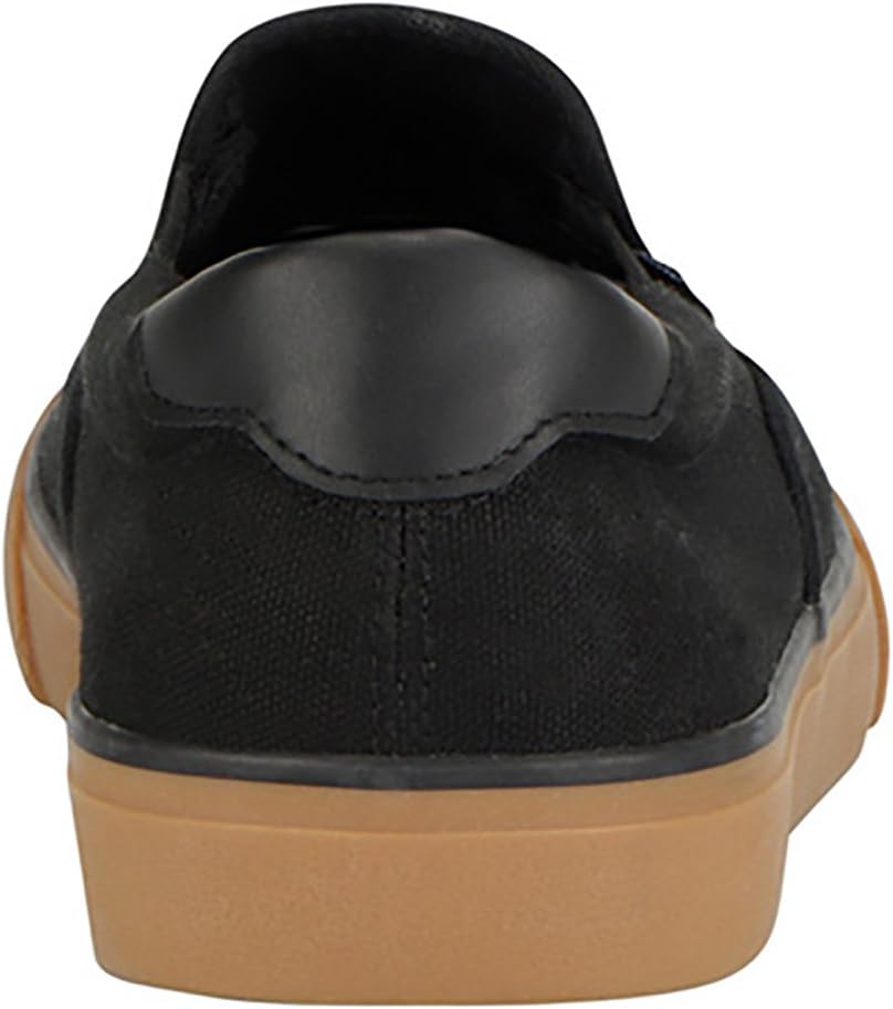 Lugz Men's Clipper Classic Slip-On Fashion Sneaker 11 Black/Gum/Black