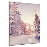 schneelandschaft selber basteln Im 2cm starken MDF-Rahmen ist umlaufend eine Nut eingefräst, so dass Sie völlig frei beim Anbringen der Löcher in der Wand sind. Die Bilder sind somit sehr leicht und stressfrei aufzuhängen.