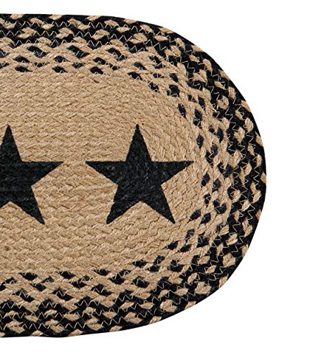 Better Trends Whimsical Collection is Elegant Soft and Heat-Resistant for Dining Table 100 Percent Jute in Vibrant Colors, Runner, Burgundy Star