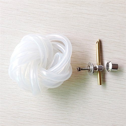 1Set Water Nipples / Outlets Brass + 1m Silicone Tube for RC Boat RC#149