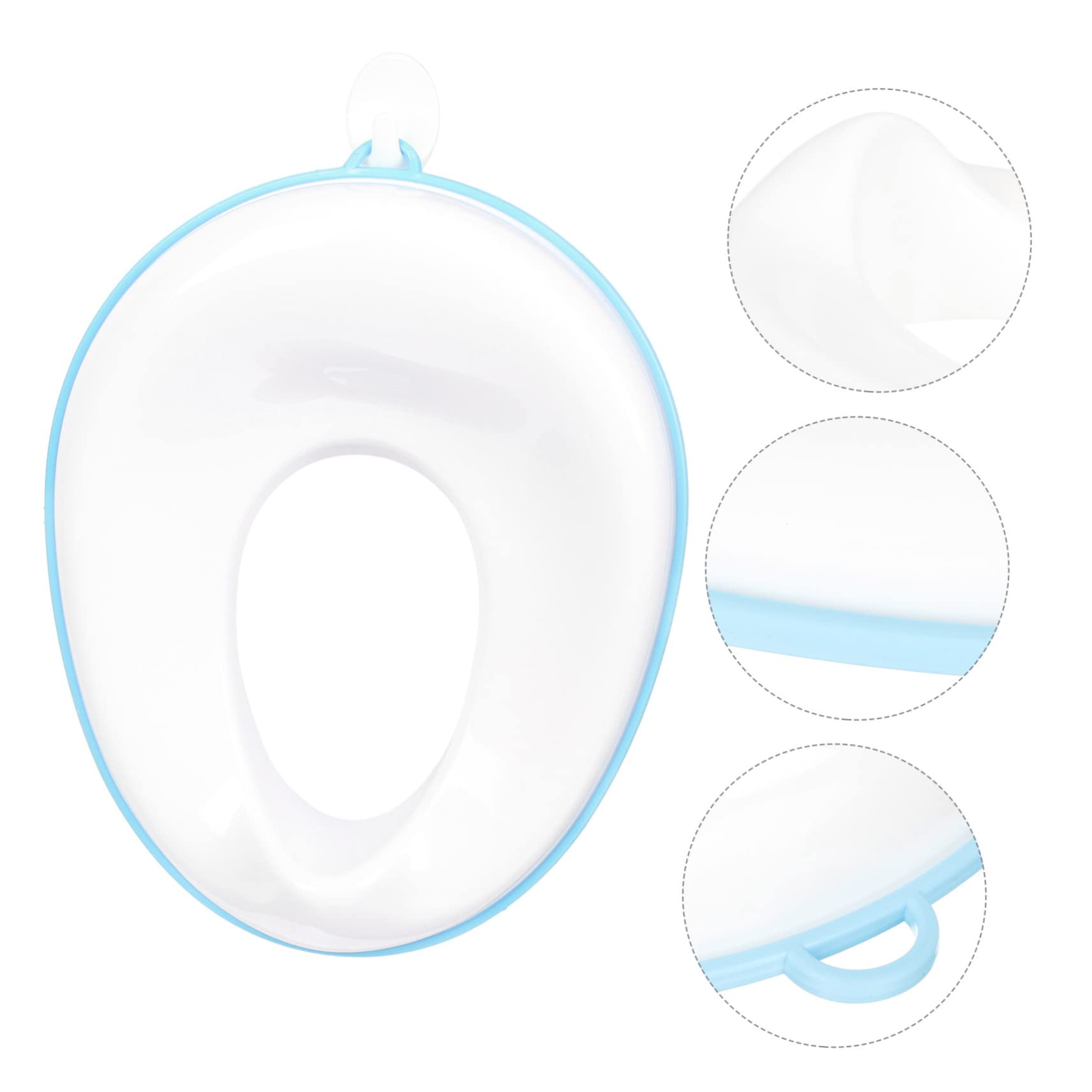 BESPORTBLE Portable Potty Training Seat Cover Recyclable Toilet Seat for Lightweight and Comfortable Design for Travel Go Use