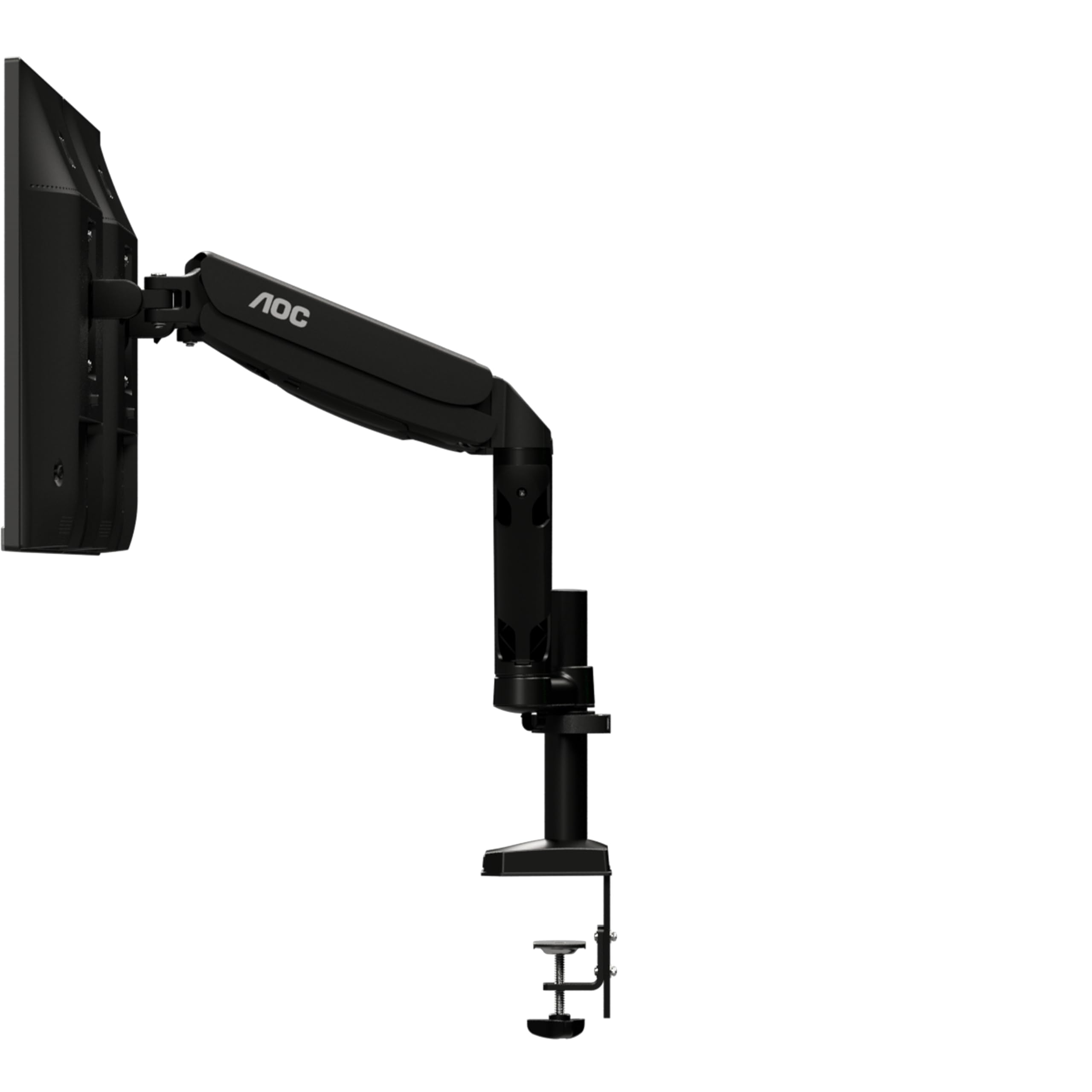 AOC AS110D0 Monitorarm Dual bis max. 27 Zoll 520 mm 100 mm Dual, AD110D0, schwarz