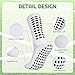 3 Pairs Football Grip Socks for Men Grippy Socks Gain the Edge Grip Football Socks Anti-slip Sports Socks with Rubber Pads, Breathable Soccer Socks for Basketball Hiking Running, White 3 Pairs Football Grip Socks for Men Grippy Socks Gain the Edge Grip Football Socks Anti-slip Sports Socks with Rubber Pads, Breathable Soccer Socks for Basketball Hiking Running, White