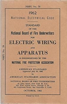 Paperback 1962 National Electric Code (NBFU No. 70) Book