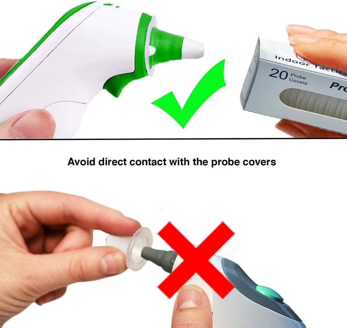 100 Counts Ear Thermometer Probe Covers Refill s Lens