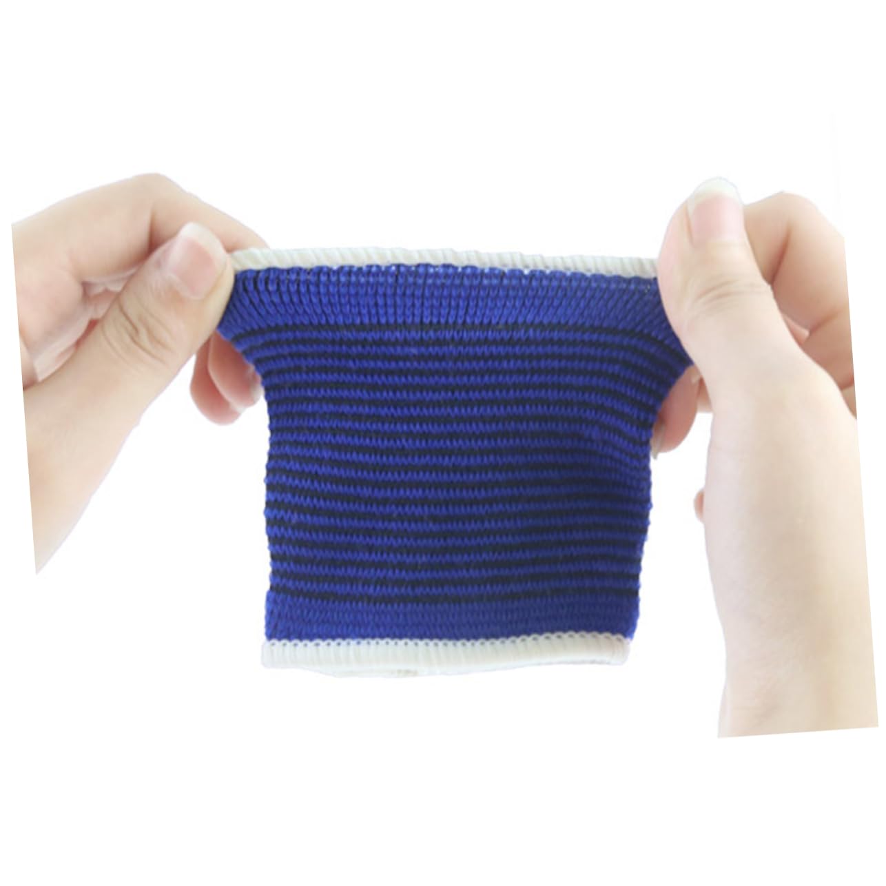 OUNONA 1Pair Wrist Cover for Fitness Warm Knit Joint Support for Exercise and Running Blue Comfortable Polyamide Material Durable and Lightweight Wrist Pads for Men and Women