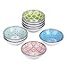 vancasso serie Macaron 8 piezas Mini Cuencos para Aperitivos, Condimiento, Salsa, Recipientes para Salsa 7,6 cm, 50ml Pintado a mano de Estilo Japonés Vajillas