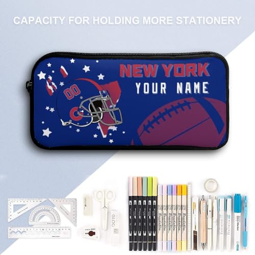 Personalized New York Backpack Set Gifts for Boys Girls Lunch Box Laptop Bag And Pencil Case Custom Name Number4