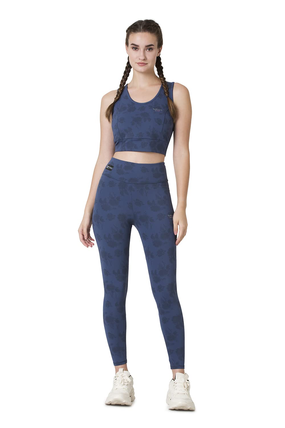 van heusen Women Cotton Medium Impact Sports Bra - Anti Bacterial, Removable Pads, High Stretch-picture-35