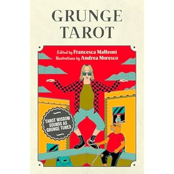 Capa do livro Tarô Grunge: Box com deck de 78 cartas e livro explicativo