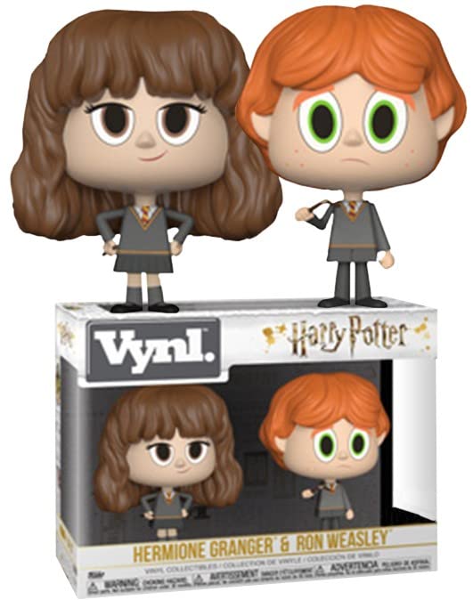 Vynl: Harry Potter 2 Pack Ron & Hermione Broken Wand S5(Exc), Action Figure - 30234