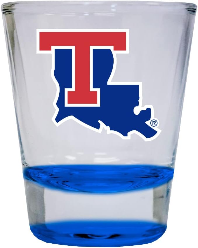 R and R Imports Louisiana Tech Bulldogs - Vasos de chupito (2 onzas), color azul