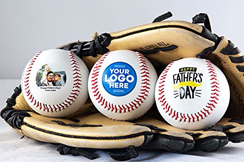 Personalized Baseball- Best Coach Printed Gift Personalized Practice Baseball- Official Size-Thanks Coach,Team Custom Design Leather Baseball Gift