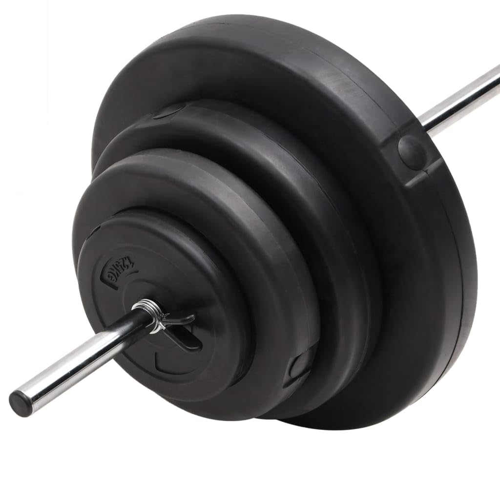 vidaXL Langhantel Hantel Kurzhantel Hantelscheiben Gewichte Hantelset Fitness