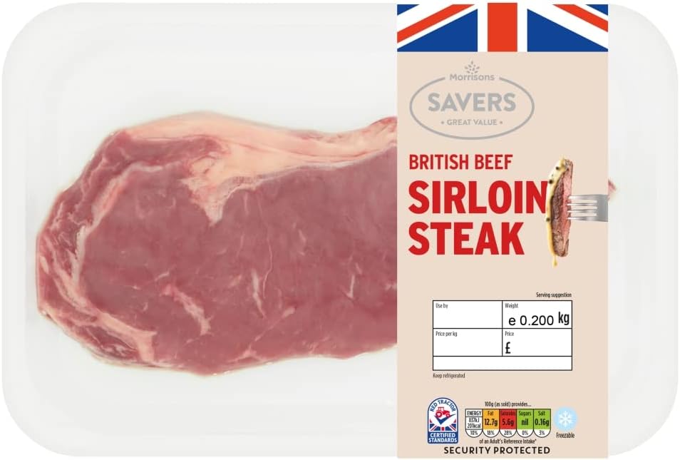 Morrisons Savers Beef Steaks 200g Amazon.co.uk Grocery