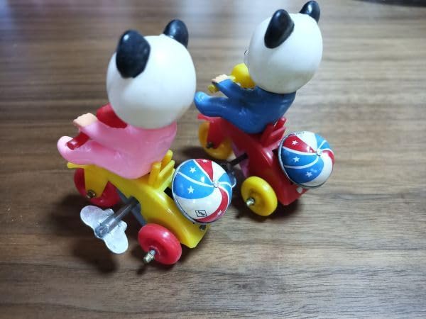Amazon.co.jp: 昭和レトロ YONE パンダ 三輪車 らんらん かんかん