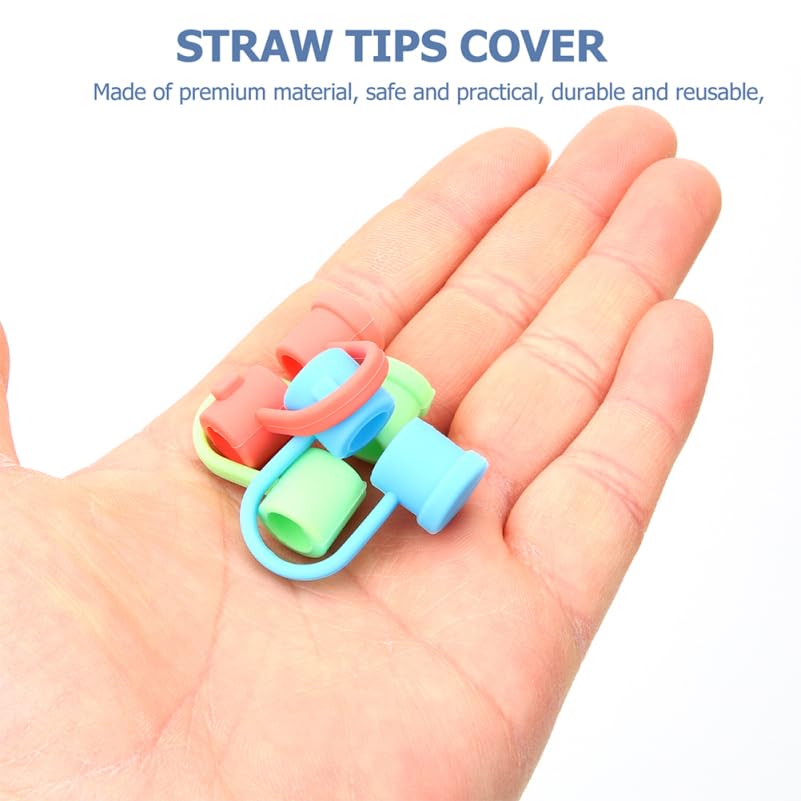 Tapas de silicona para pitillos 30 piezas reutilizables miniatura 5