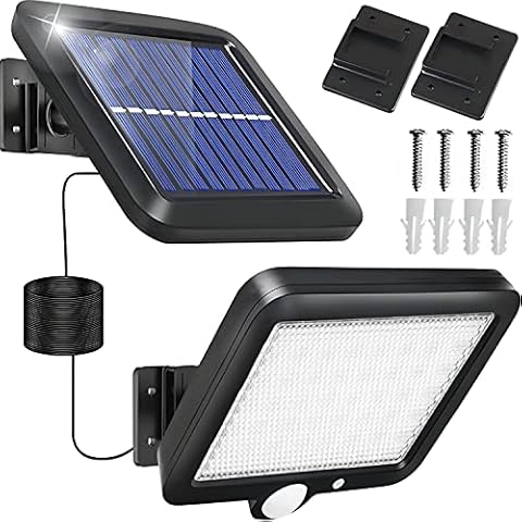 Retoo Lámpara Solar Exterior con Detector de Movimiento Cover