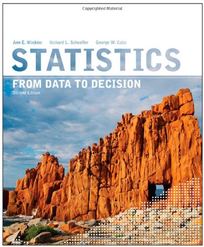 Statistics: From Data to Decision