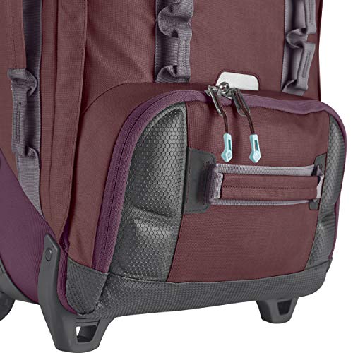 Eagle Creek ORV 2-Wheel International Carry-On Rolling Duffel, Earth Red