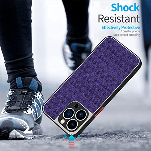Ruzoap For Iphone 13 Pro-6.1In Frosted Case Haunted Mansion Print Does Not Fall Off Protective Phone Scratch Resistant Designed #TOP2